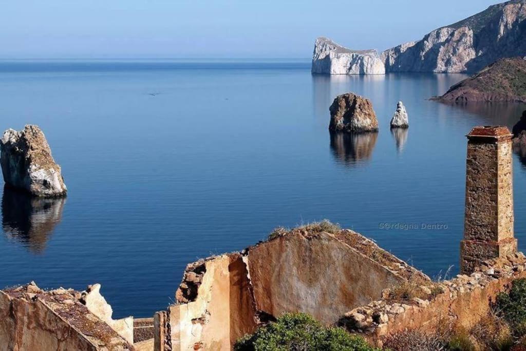 Tanca Piras - Emozioni A Strapiombo Sul Mare!!! Villa Nebida Exteriör bild